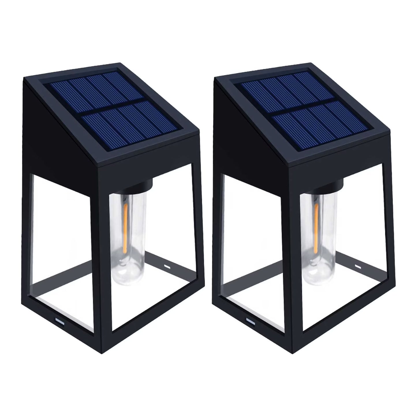 2Pc Solar Lights for Outside,Solar Security Lights,Solar Flood Lights,Outdoor Solar Lighting Stick on Wall,Solar Motion Lights
