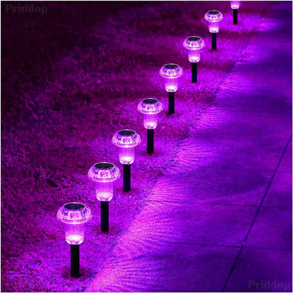 Solar Halloween Lights Outdoor Waterproof 8 Pack Halloween Decor
