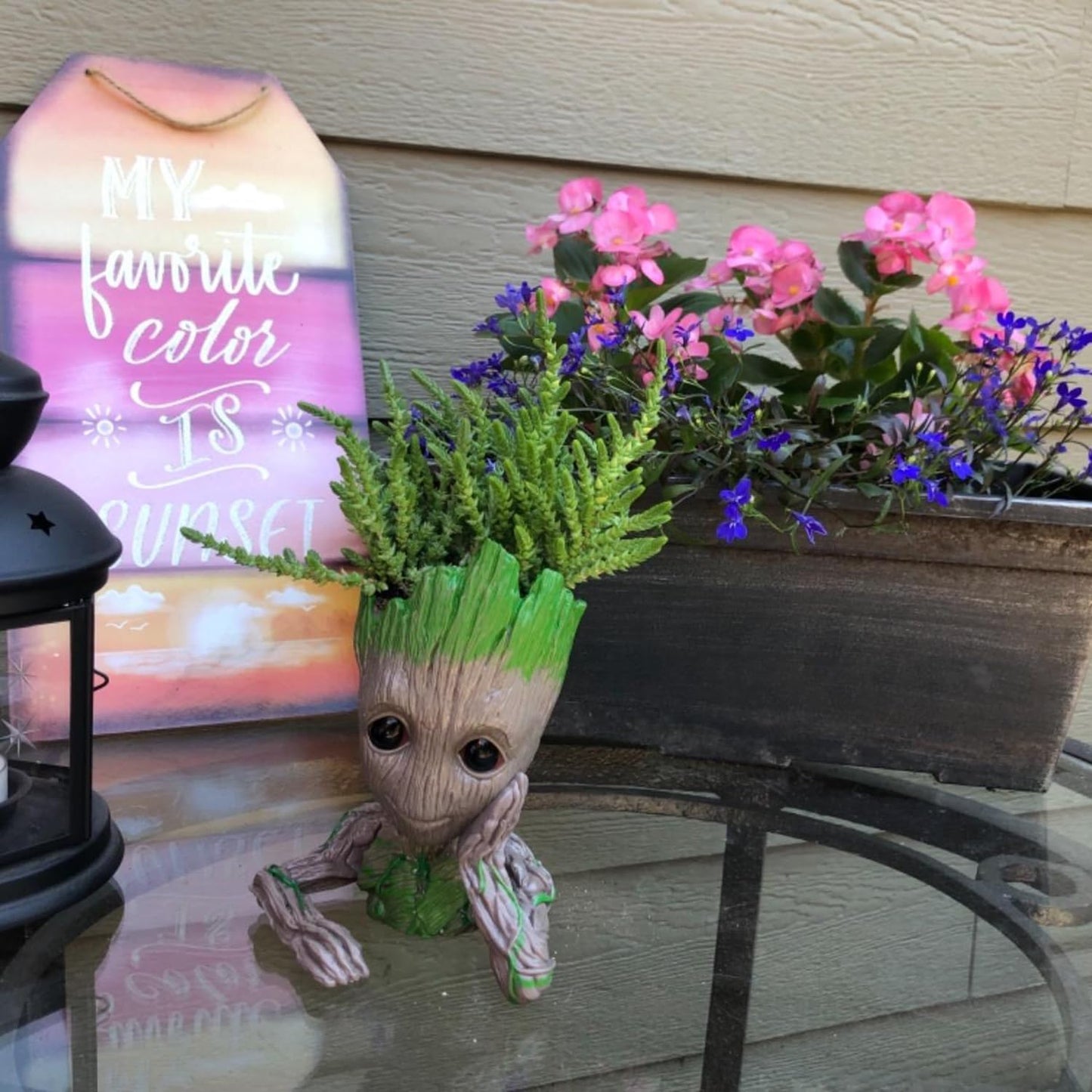 Baby Groot Pens Holder or Groot Planter Pot Perfect for Tiny Succulents 6"
