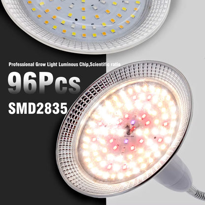E27 18W Full Spectrum LED Grow Light Sunlike Phytolamp Bulb for Plants Flower Greenhouse Tent Hydroponic