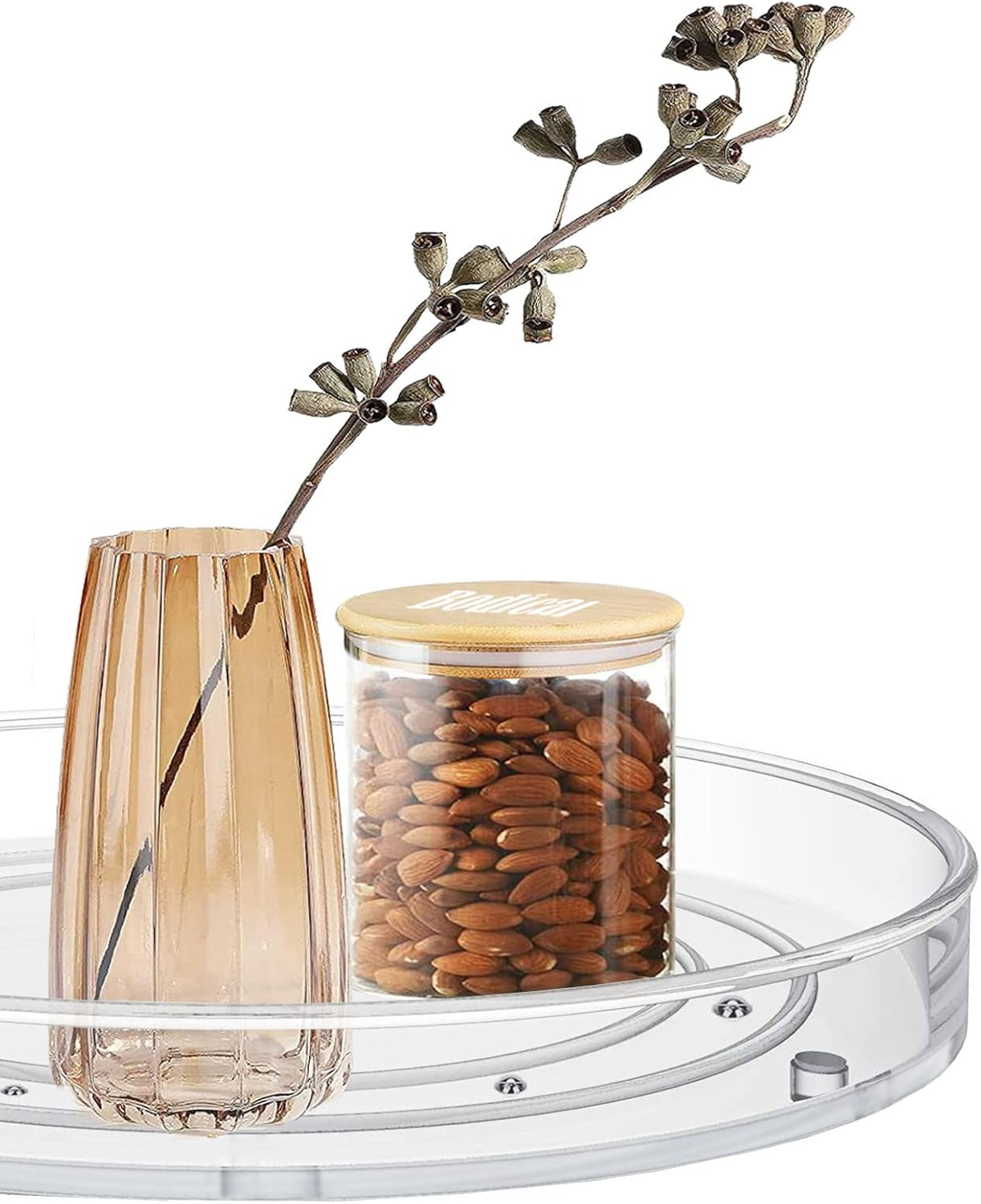 2 Pack Lazy Susan Organizer,10.6" Turntable Organizer for Pantry
