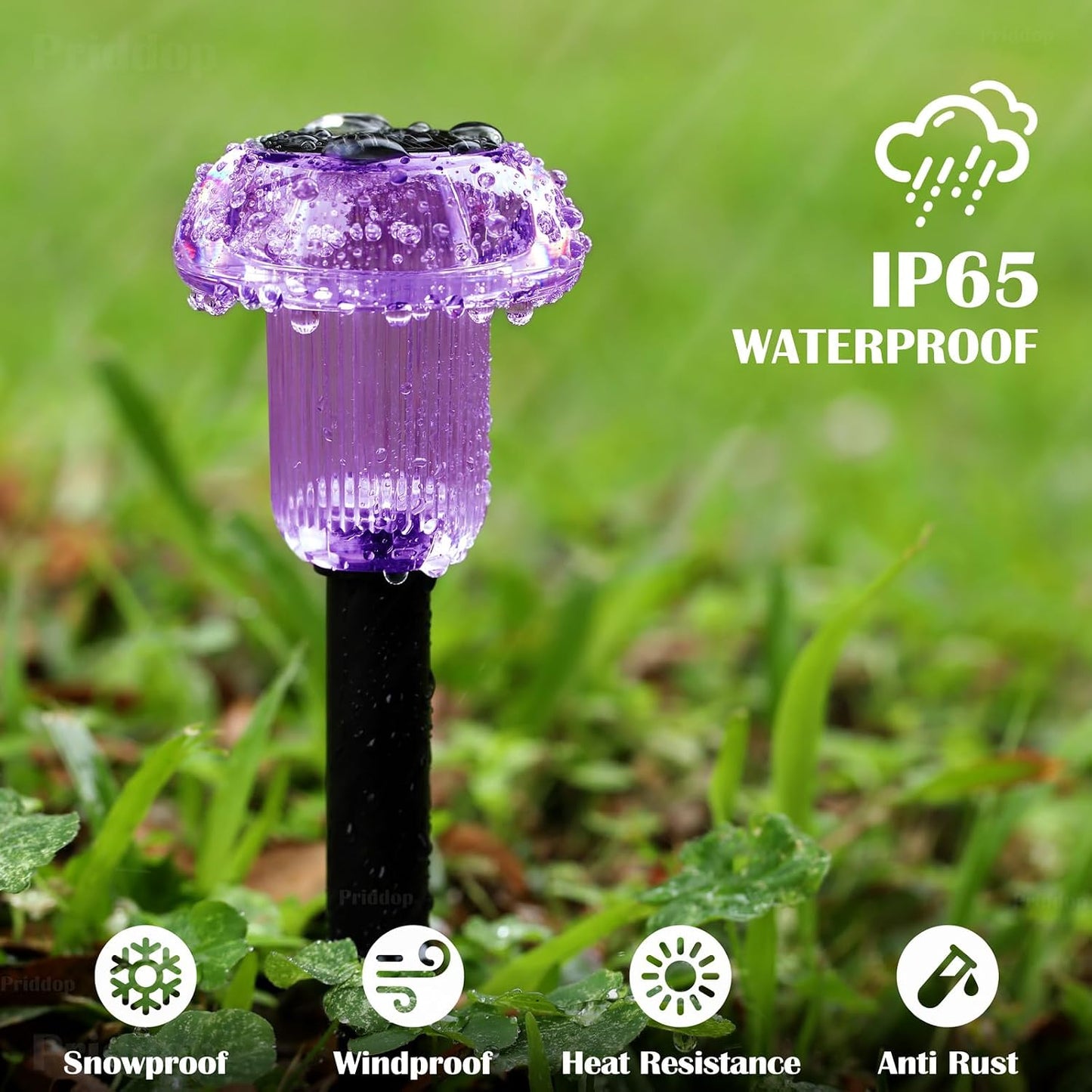 Solar Halloween Lights Outdoor Waterproof 8 Pack Halloween Decor