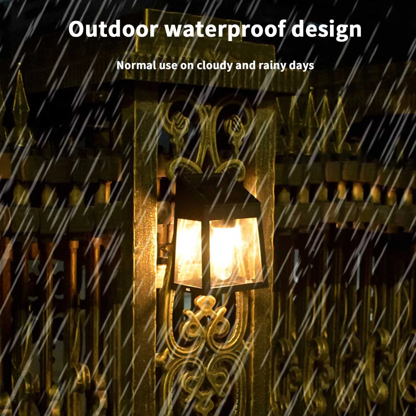 2Pc Solar Lights for Outside,Solar Security Lights,Solar Flood Lights,Outdoor Solar Lighting Stick on Wall,Solar Motion Lights