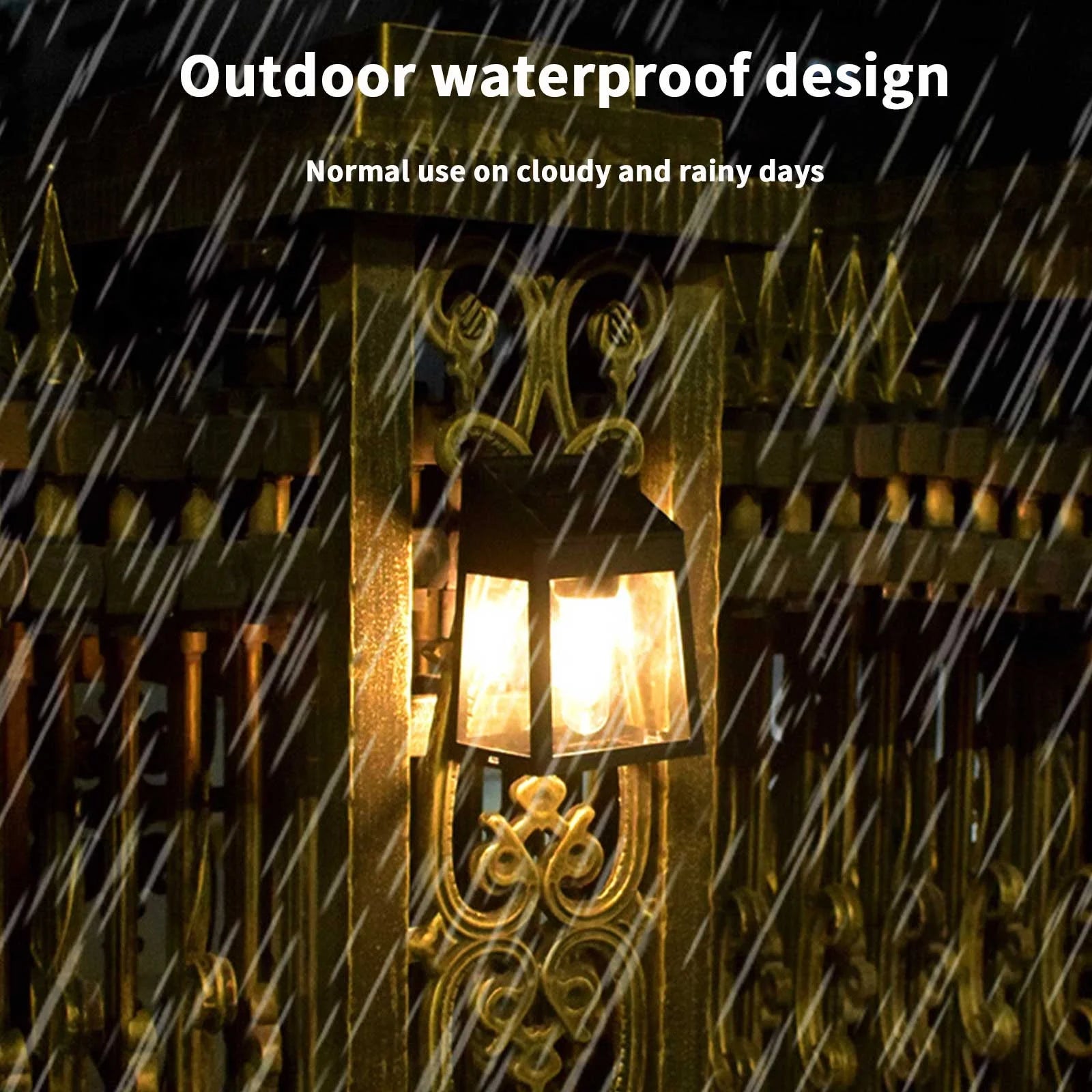 2Pc Solar Lights for Outside,Solar Security Lights,Solar Flood Lights,Outdoor Solar Lighting Stick on Wall,Solar Motion Lights