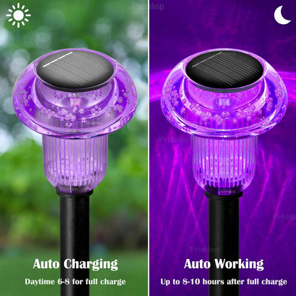 Solar Halloween Lights Outdoor Waterproof 8 Pack Halloween Decor