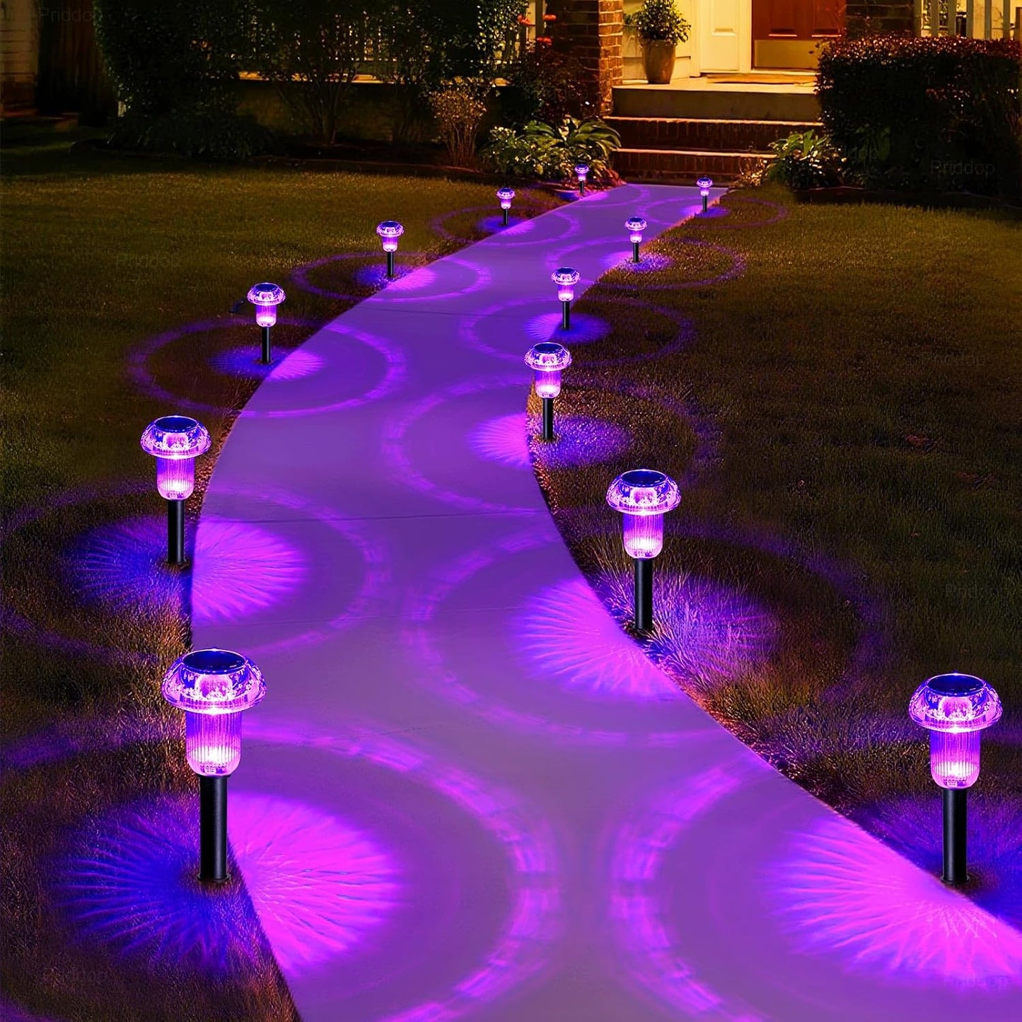 Solar Halloween Lights Outdoor Waterproof 8 Pack Halloween Decor