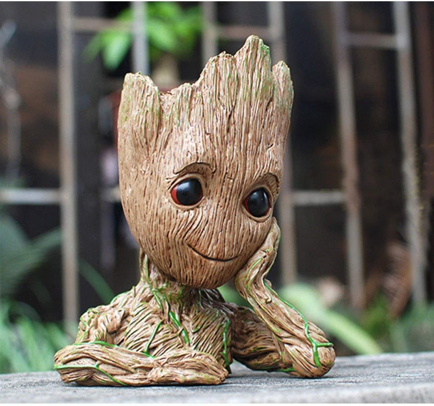 Baby Groot Pens Holder or Groot Planter Pot Perfect for Tiny Succulents 6"